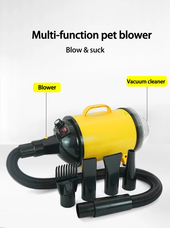 Asciugatrice di capelli per animali professionali 4 in 1 asciugatrice silenziosa per cani e gatti asciugatrice rapida uso domestico leggero