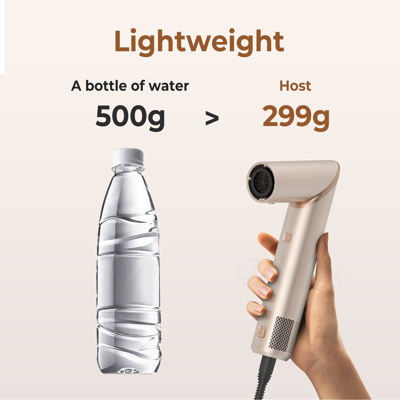 Cold 4 Gear 8 in 1 Hair Styler 110 000 RPM Velocità asciugacapelli ionica negativa Curling automatico Ferro volumizer raddrizzatore