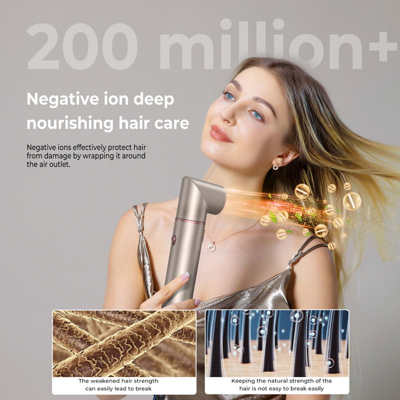 6 in 1 Professional Hot Air Styler Potente asciugacapelli e raddrizzatore Set Curling Volumizing Straightening