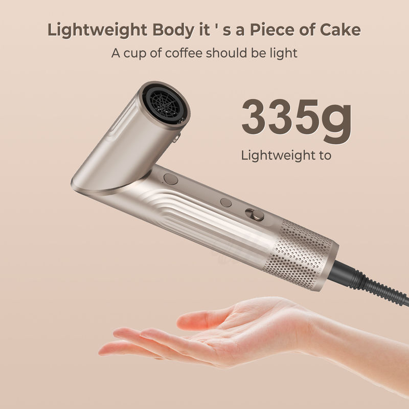 5 in 1 asciugacapelli pieghevole spazzola a soffio di vento asciugacapelli ad alta velocità turbo asciugacapelli spazzola professionale 500 milioni asciugacapelli ionici negativi