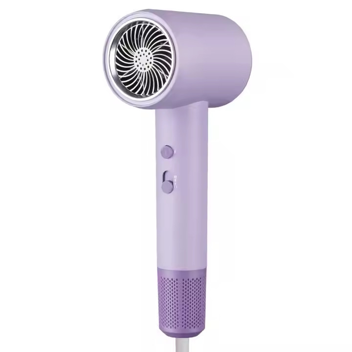 2000W Purple High Speed Blu Ray Ion Negativo Revair Asciugacapelli Temperatura regolabile per uso domestico