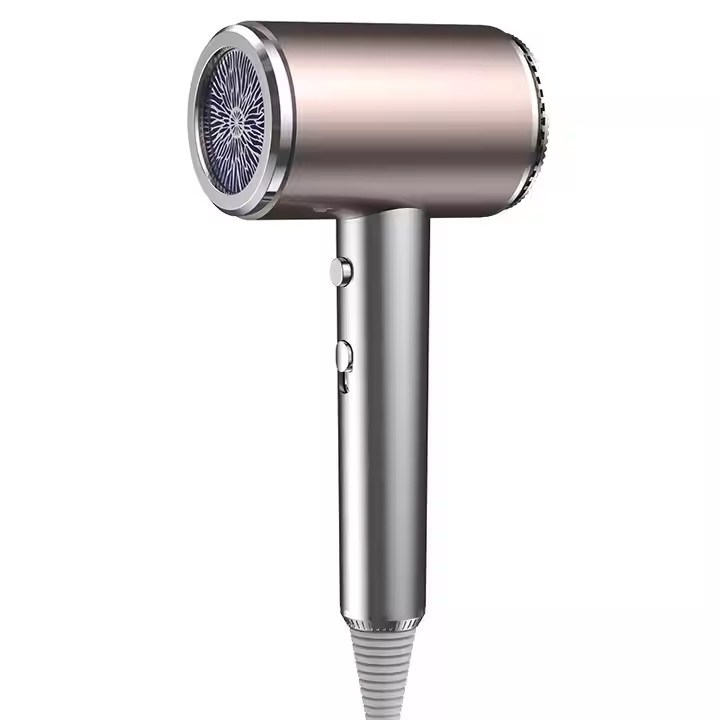 Asciugatrice di capelli elettrica a reazione negativa portatile ad alta velocità da 1500W per la casa senza fili professionale