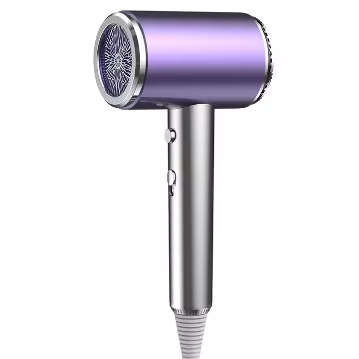 Asciugatrice di capelli elettrica a reazione negativa portatile ad alta velocità da 1500W per la casa senza fili professionale